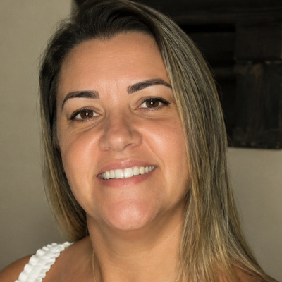 Retrato de Luciana, revendedora BARG